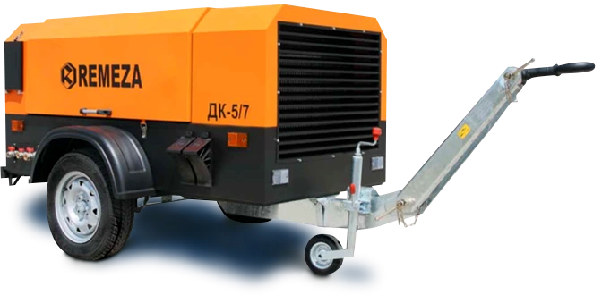 מדחסים ניידים עם מנועי דיזל